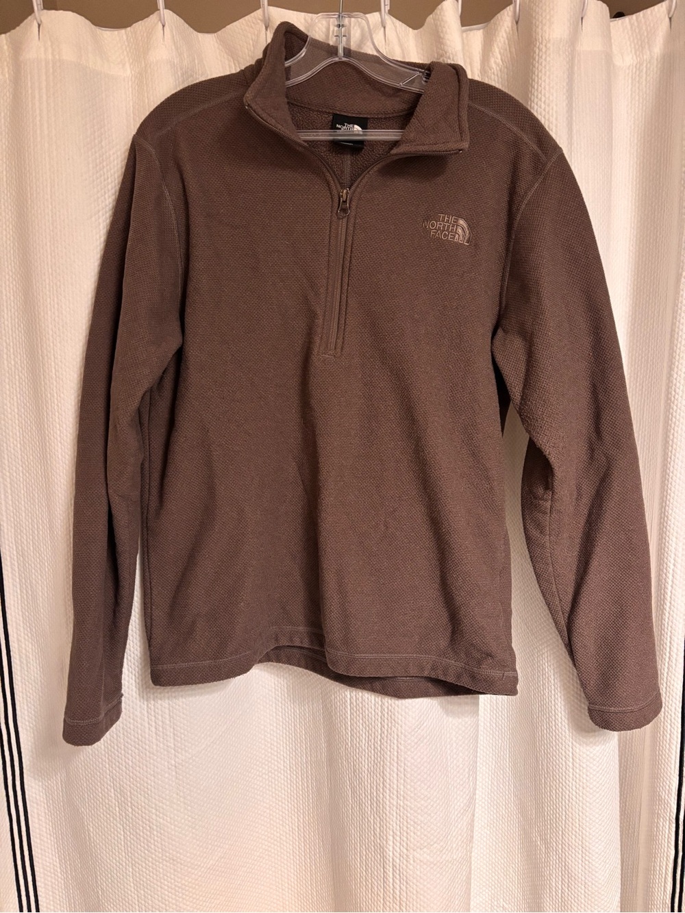 The North Face Men’s Brown Quarter-Zip Pullover